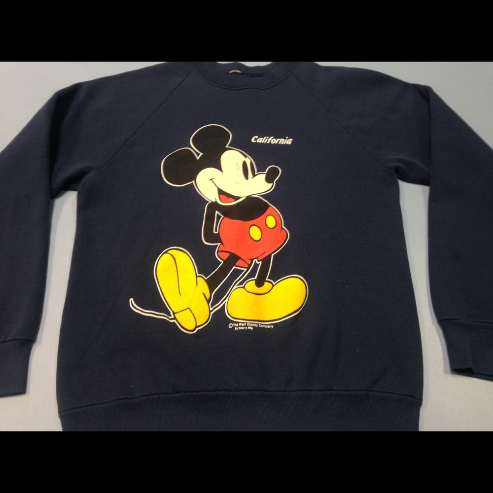Vintage 80s California Mickey Mouse Sweatshirt M